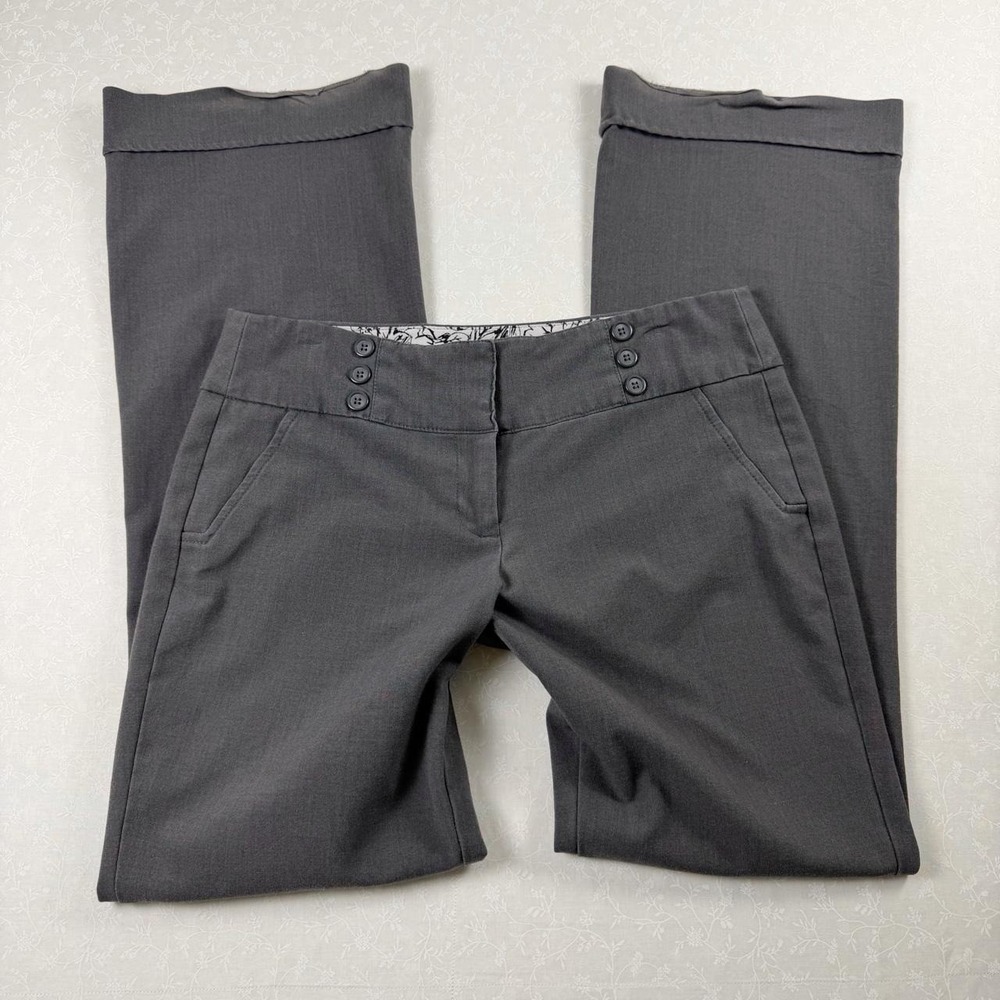 Vintage Joe Benbasset Low Rise Charcoal Office Siren Pants — Size 9